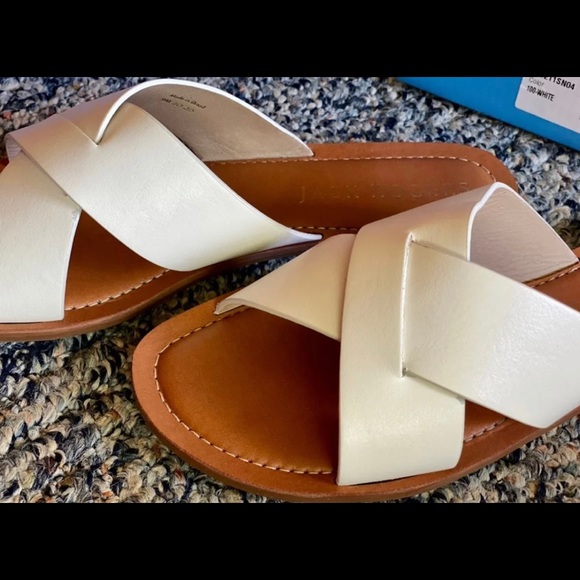 Jack Rogers Sloane Slide in white, size 9 - Picture 2 of 5